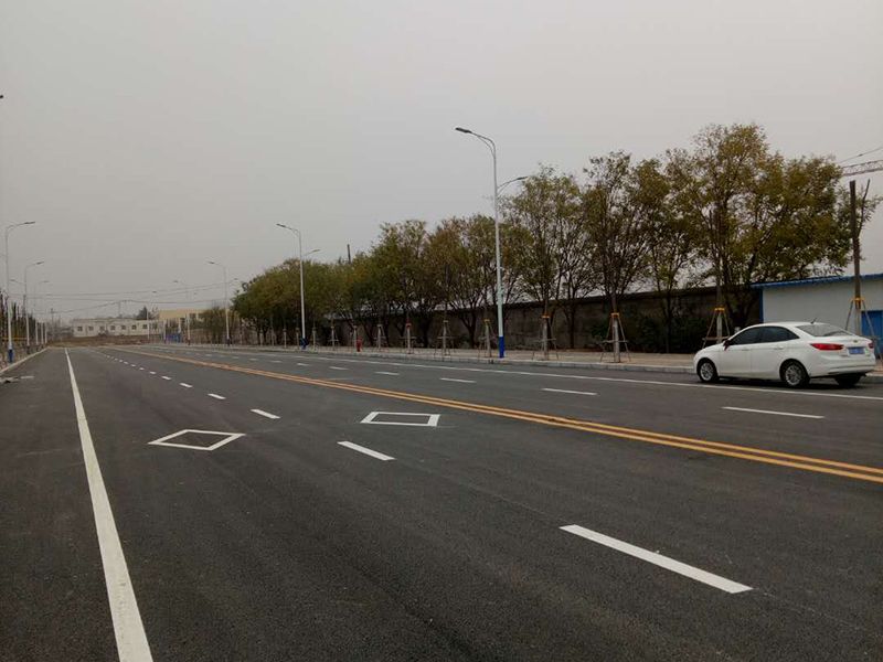 宋元瓷規(guī)劃二路道路、綠化及配套設(shè)施實(shí)景圖